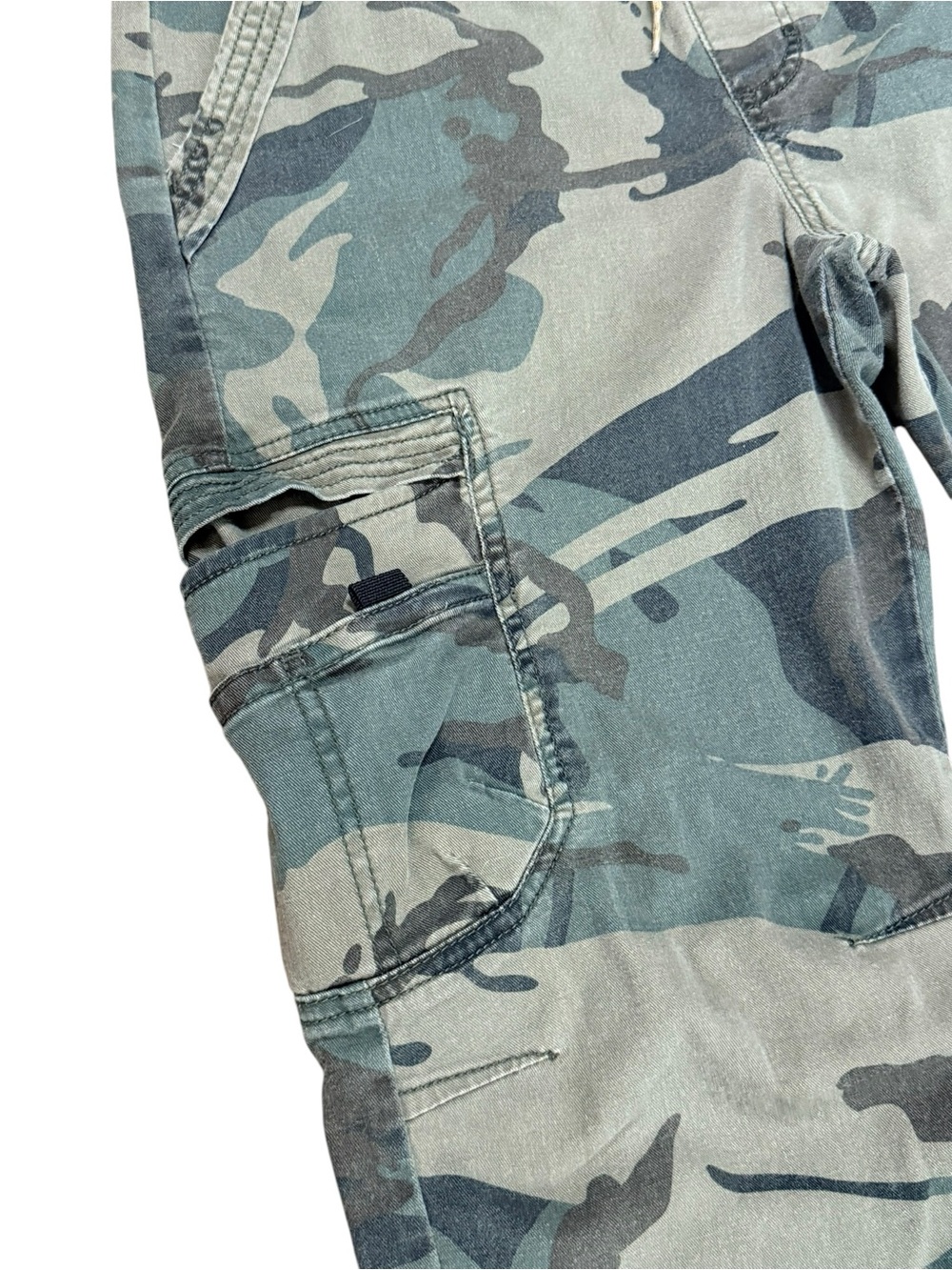Wrangler Camo Cargo Jogger Pants Boys 12 Husky Fits Women’s XS/S - Picture 6 of 13